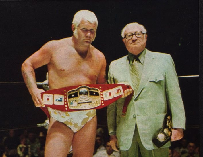 Wrestle40's tweet photo. 🎂 Happy Birthday to legendary #StLouisWrestling promoter Sam Muchnick, who turns 79 today! 🥳🎉 Instrumental in establishing the NWA in 1948, he served as the NWA's president from 1950 to 1960 and again from 1963 to 1975. He retired from promoting in 1982. #OnThisDay #SLWC https://t.co/LOGO7g1UoN