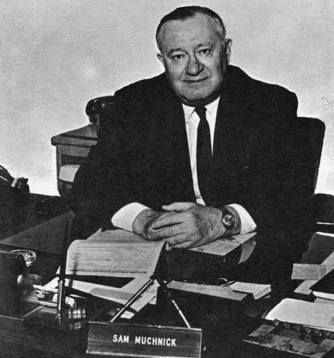 Wrestle40's tweet photo. 🎂 Happy Birthday to legendary #StLouisWrestling promoter Sam Muchnick, who turns 79 today! 🥳🎉 Instrumental in establishing the NWA in 1948, he served as the NWA's president from 1950 to 1960 and again from 1963 to 1975. He retired from promoting in 1982. #OnThisDay #SLWC https://t.co/LOGO7g1UoN