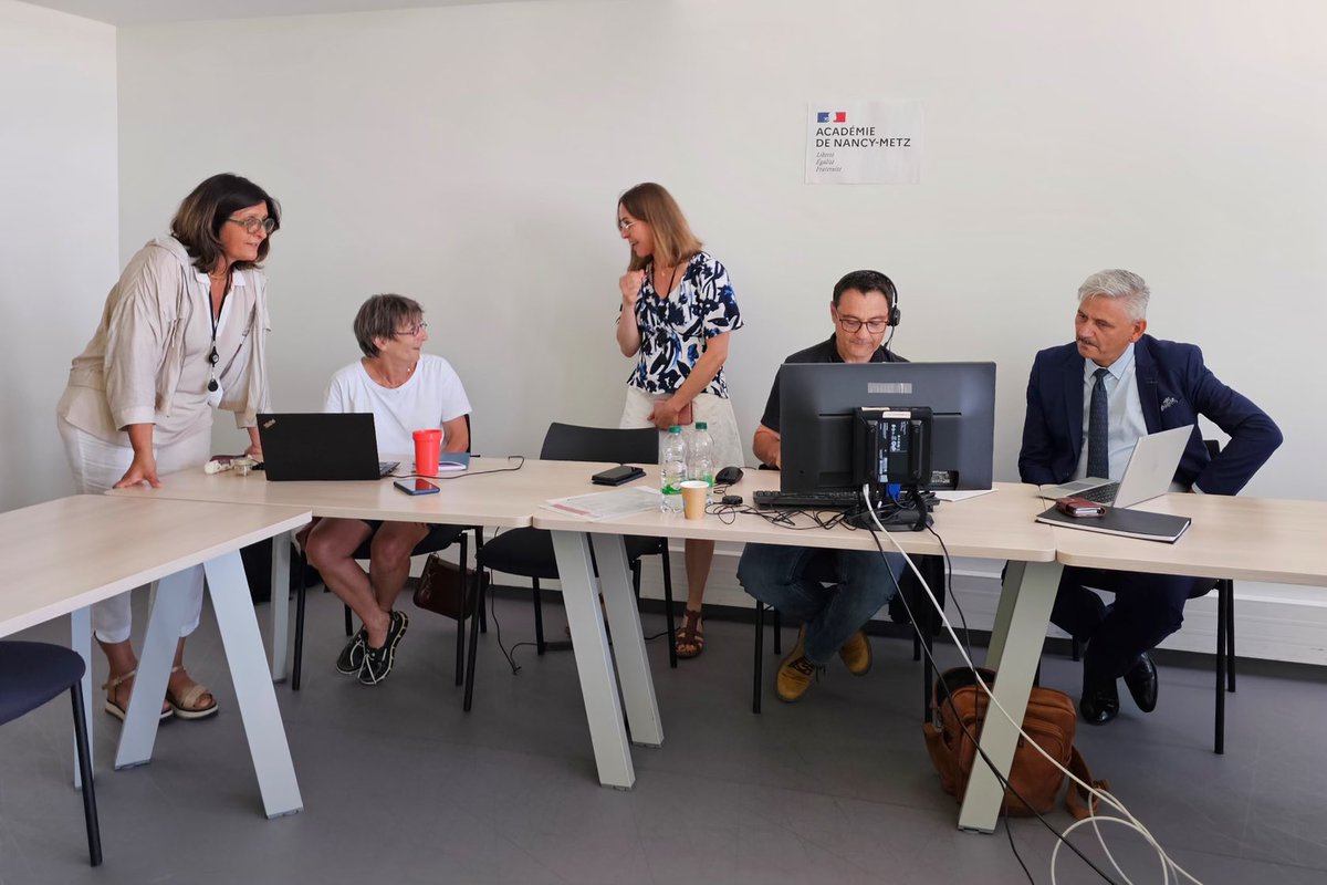 Richard Laganier (@rlaganier) on Twitter photo Merci aux équipes des cellules de rentrée de <a href="/acnancymetz/">Académie de Nancy-Metz</a> (DPE, DPAE, DOS) qui sont pleinement mobilisées afin de préparer sereinement le recrutement des derniers personnels et répondre aux besoins des chefs d'établissements pour une #Rentrée2024 réussie
estrepublicain.fr/education/2024… Merci aux équipes des cellules de rentrée de <a href="/acnancymetz/">Académie de Nancy-Metz</a> (DPE, DPAE, DOS) qui sont pleinement mobilisées afin de préparer sereinement le recrutement des derniers personnels et répondre aux besoins des chefs d'établissements pour une #Rentrée2024 réussie
estrepublicain.fr/education/2024…
