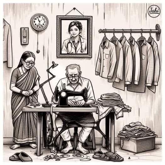 तस्विर मात्र रह्यो, एप्रोनको नापो मिलाउदै गर्दा। 
नबिराउनु-नडराउनु भन्ने विस्वास दिलाउदै गर्दा।
आफ्नै छोरिको निर्वस्त्र बनाएर हत्या गरियो यहाँ, 
पुरै शहरको अंग ढाकिने गरि वस्त्र सिलाउदै गर्दा।
#BengalHorror