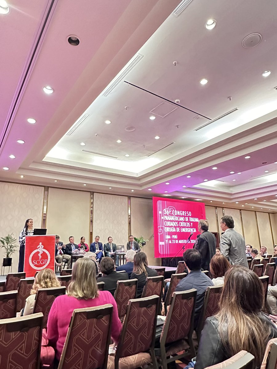 Great opening session this morning by leaders of the major trauma societies from North and Latin America. 

One takeaway— There is more to be done to make ATLS accessible to all communities globally. The goal is zero cost to the learner ❤️‍🩹🩺  <a href="/Panamtrauma/">Panamericanadetrauma</a> #SPT2024 #globaltrauma
