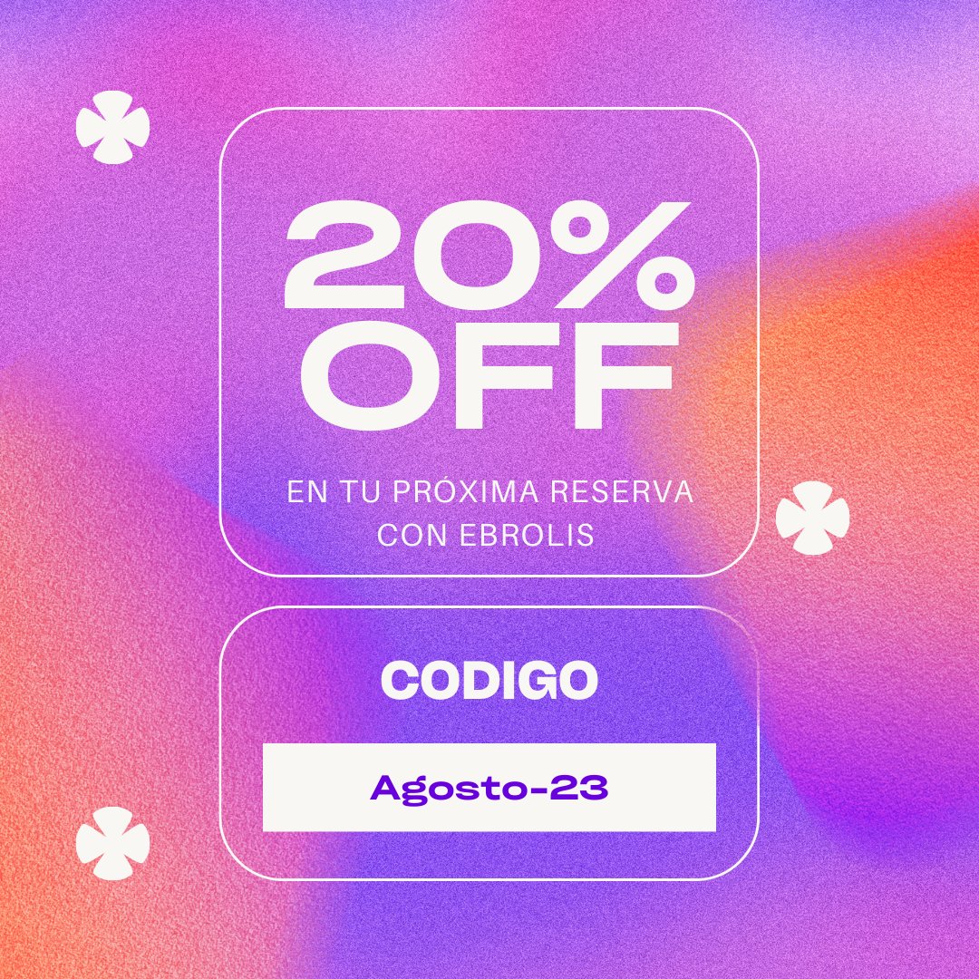 📌Ahorra dinero reservando con Ebrolis 🤑💰 - mailchi.mp/c0e96a7ad1b9/j…