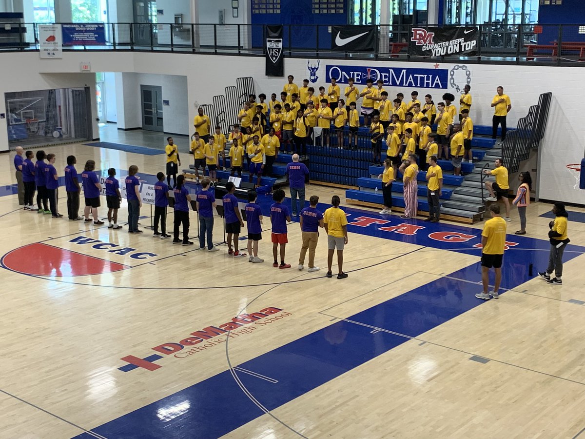 DeMatha House Cup tweet media