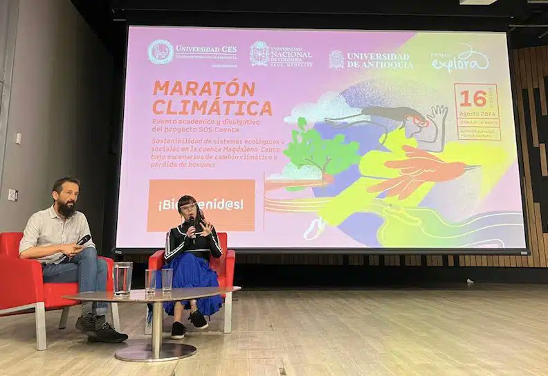 🤓 Aquí un resumen de la Maratón Climática, evento académico y de divulgación científica del proyecto ‘SOS Cuenca: Sostenibilidad de sistemas ecológicos y sociales en la cuenca Magdalena-Cauca bajo escenarios de cambio climático y pérdida de bosques’. 
🔗👇🏼