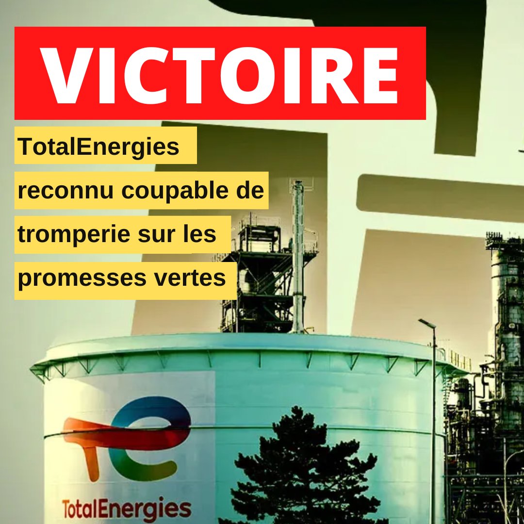 Greenpeace Afrique (@greenpeaceafrik) on Twitter photo 🚨 VICTOIRE de <a href="/FossilFreeSA/">Fossil Free South Africa @fossilfreesa.bsky.social</a> !
L'autorité sud-africaine de régulation de la publicité, juge trompeuse l'affirmation de <a href="/TotalEnergies/">TotalEnergies</a> sur le « développement durable » concernant son partenariat avec SANParks. 🚨 VICTOIRE de <a href="/FossilFreeSA/">Fossil Free South Africa @fossilfreesa.bsky.social</a> !
L'autorité sud-africaine de régulation de la publicité, juge trompeuse l'affirmation de <a href="/TotalEnergies/">TotalEnergies</a> sur le « développement durable » concernant son partenariat avec SANParks.