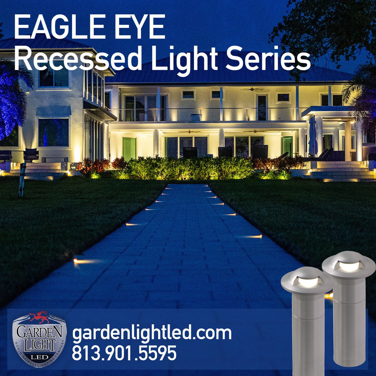 GardenLightLED's tweet image. The Eagle Eye is perfect for any specialty lighting applications such as deck and step lighting as well as architectural accents. 
Link to Order Online:
hubs.ly/Q02L6gy40

#LandscapeLighting #OutdoorLighting #LandscapeLightingDesign #LandscapeDesign #Architecturallighting