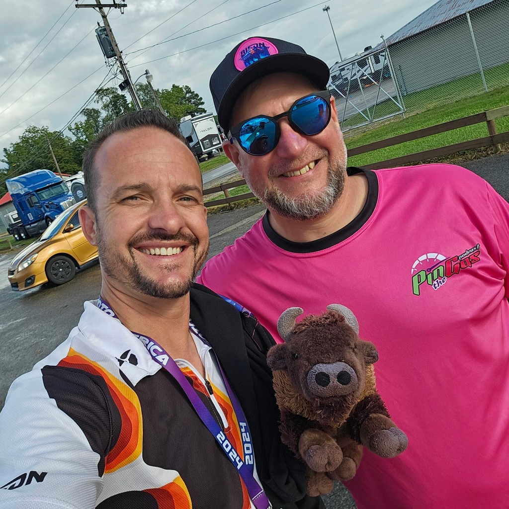 BisonTrack's tweet photo. Our first trip to Mid-Ohio was a good one, in spite of some wet weather and a lot of crashes. The best part about new venues is meeting new people, and this past weekend was no different! Thanks to everyone who stopped to say hello! https://t.co/rJYcKQmNM8 #whereintheworldisthor https://t.co/Q5UN2Y2doL