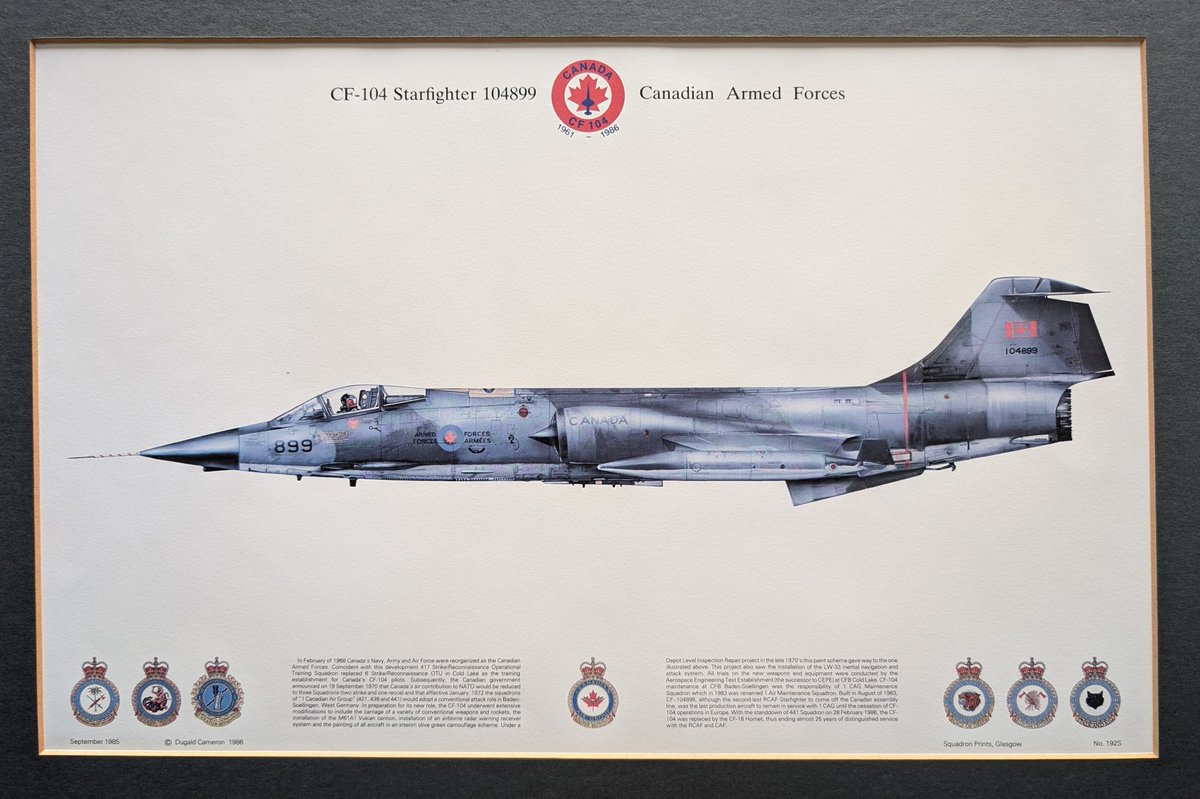 TomHam70488209's tweet photo. Lovely print of an iconic Aircraft. #cf104 #starfighter https://t.co/IazHy0W0XE