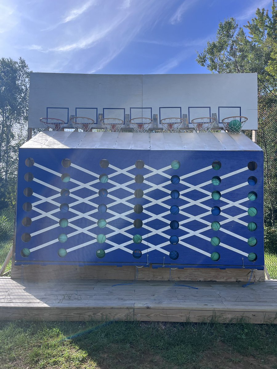 DonnieDoesWorld's tweet photo. Feel like basketball Connect 4 may have been underutilized at Camp Barstool https://t.co/KG3DdN2eVH
