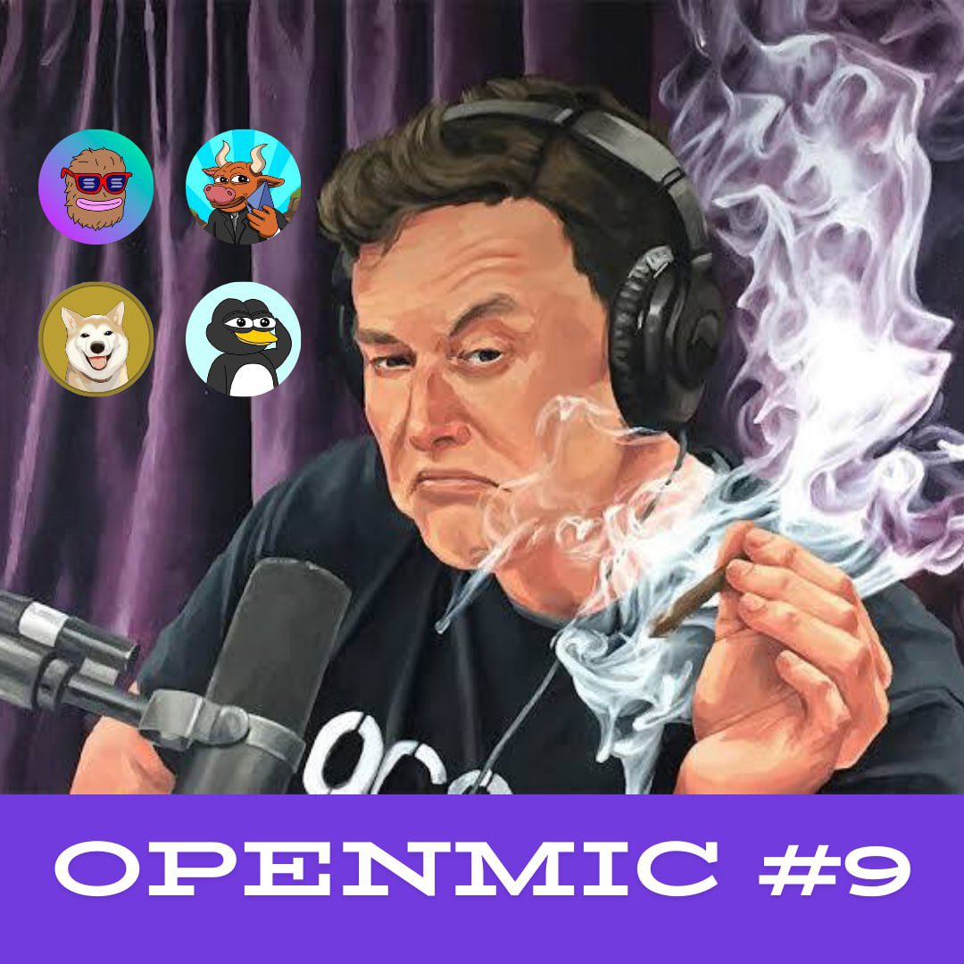 DaSheikh's tweet photo. OpenMic #9 at 5pm UTC 

Come thru as we navigate memecoins rotation to @sunpumpmeme with TRX mayhem, new bull posting behaviour by @VitalikButerin and Q4 up ahead!

If you a speaker for memecoins or you want to bring your meme up in spaces just come thru.

https://t.co/fuheJS8Y5U

As usual for active listeners in spaces get to win:
$100 in $PENG 
$100 in $WOLF 
$100 in $NEIRO 
$100 in $EBULL

Make sure to follow @MemecoinSummit as our esteemed sponsor of the space!

#OpenMic #memecoins #crypto