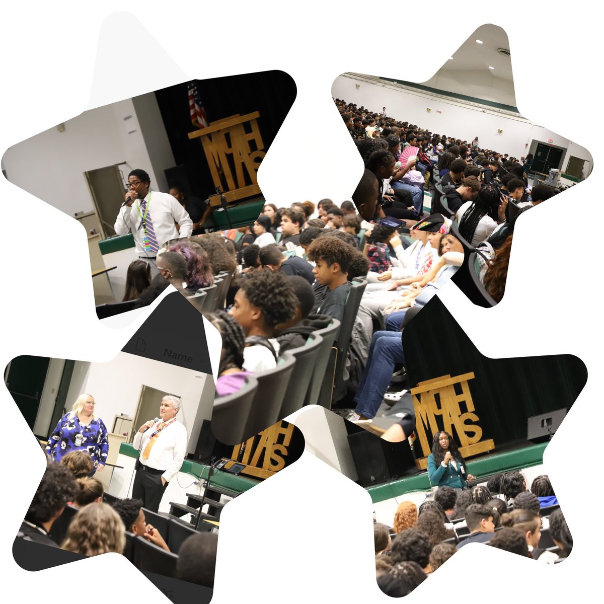 McArthur_HS's tweet photo. 🌟 Grade Level Assemblies! These sessions are key to setting clear goals and fostering a positive learning environment. Let's empower our students to excel and embrace the values that make our school community strong! 💪📚 #ExpectationsMatter #SchoolCommunity https://t.co/BFU4m0iXR4