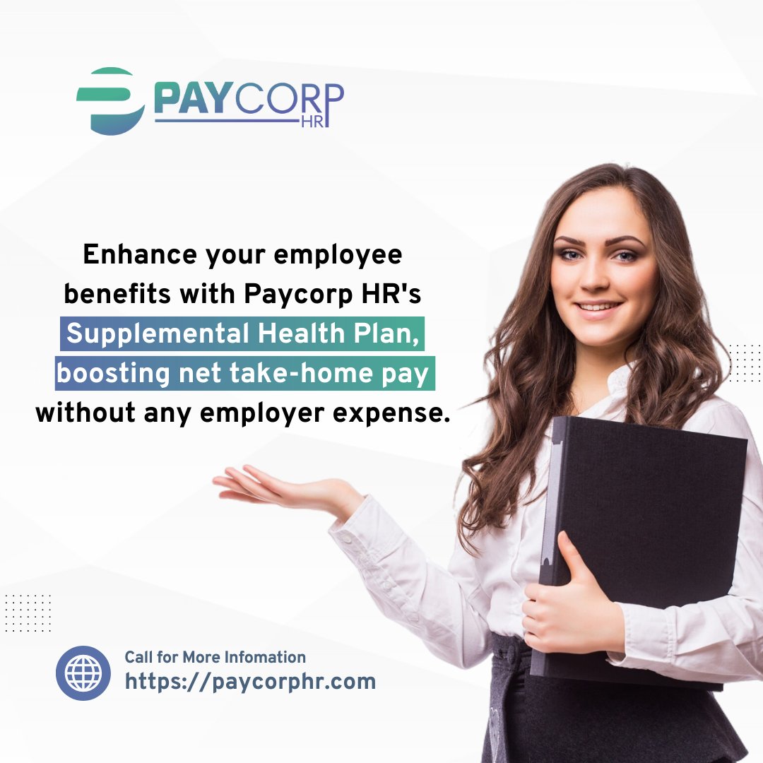 Paycorphr's tweet photo. Boost employee benefits with Paycorp HR's Supplemental Health Plan—no cost to employers, just more take-home pay for your team.

Discover more: https://t.co/HJ62DhEuFb

#EmployeeBenefits #CostEffective #HRServices #PaycorpHR https://t.co/8EGXGwIDSl