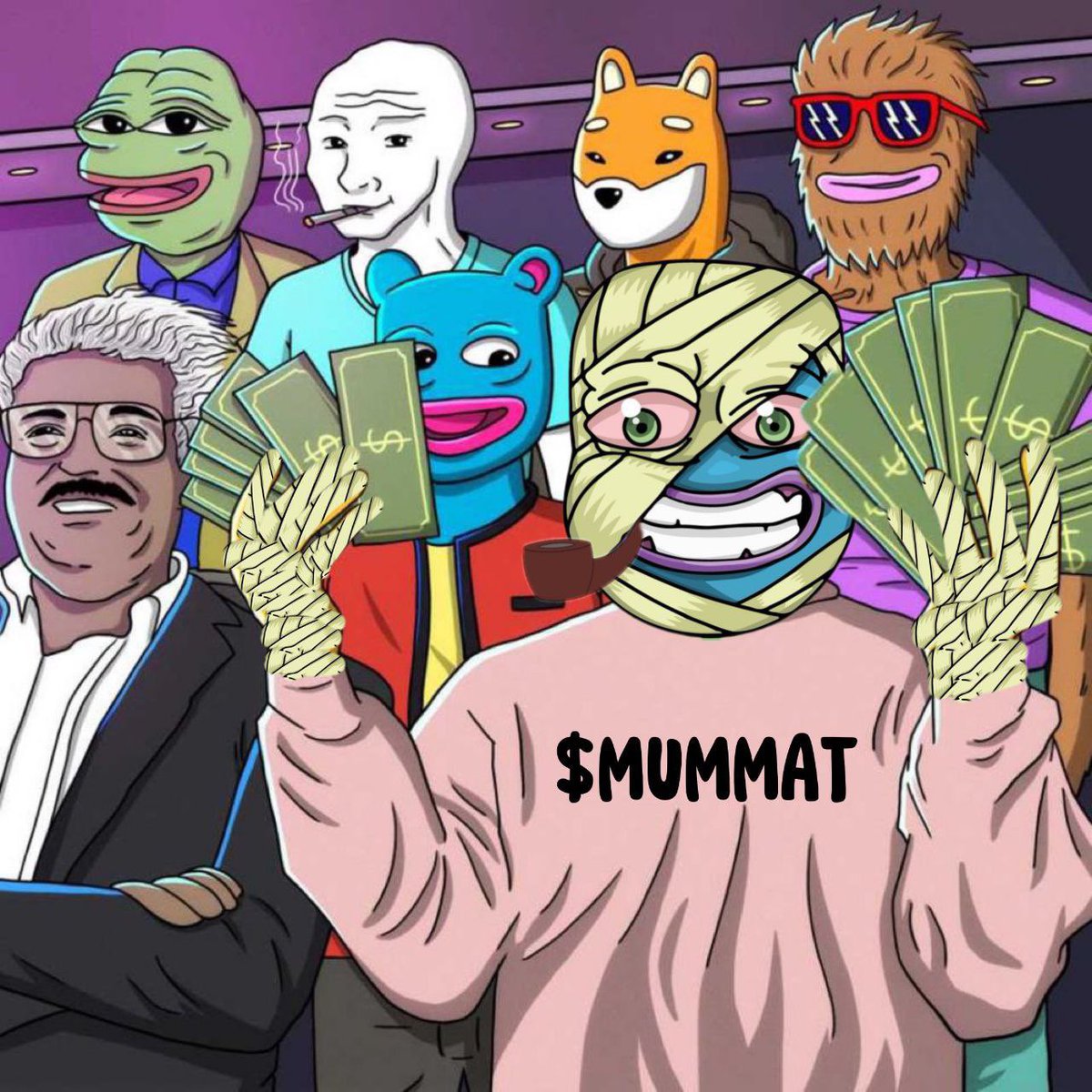 OxWilson1's tweet photo. @NikolaBench Bullish in $MUMMAT

🔥Art top
🔥New comic every week

@mummatsolana

CA:
6gvWSka7SnJDn4mqV7Ydn4q7AyVNSo2aX4TNGjBg7Cct https://t.co/MOzQfzDBBg