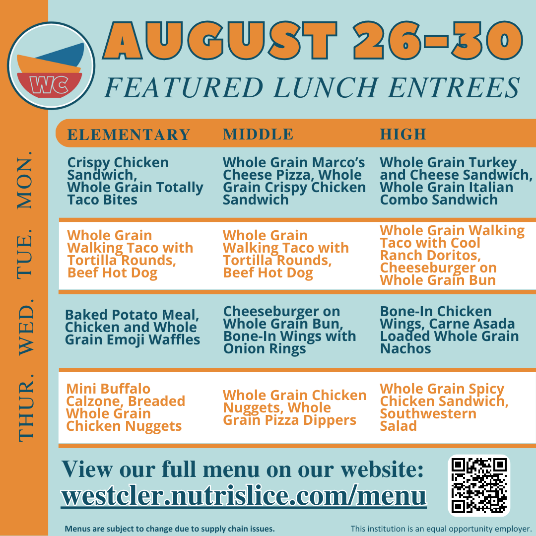 West Clermont Child Nutrition tweet media