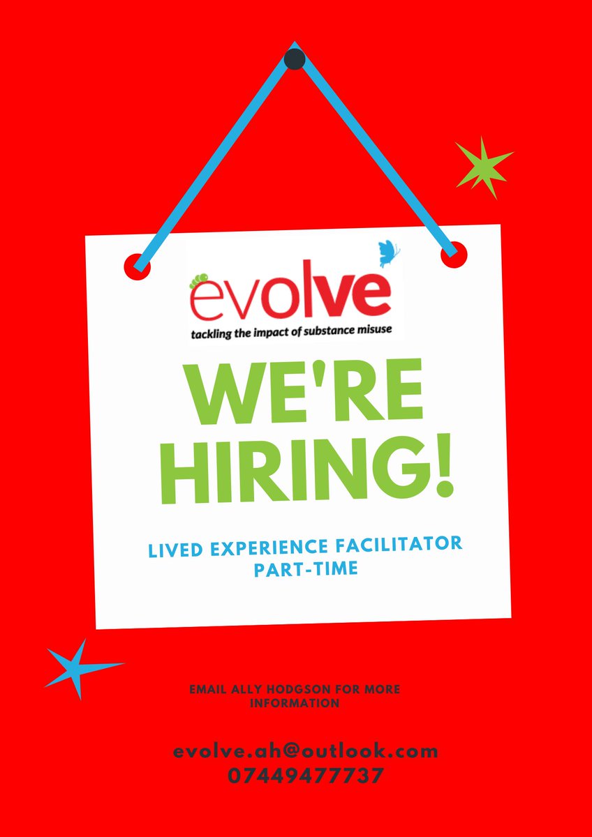 Evolve… Tackling the Impact of Substance Misuse tweet media