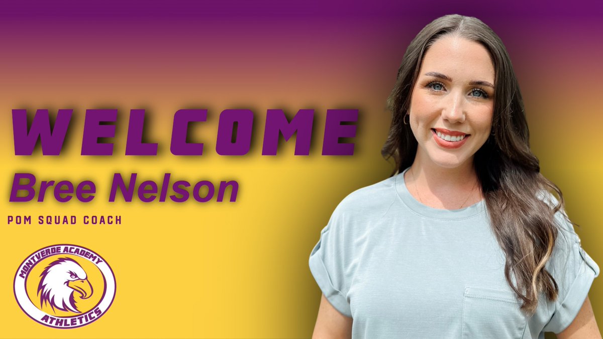 Montverde Academy Department of Athletics announces the hiring of Bree Nelson as its new Pom Squad coach. Coach Nelson brings a wealth of dance and chirography experience to the team.
