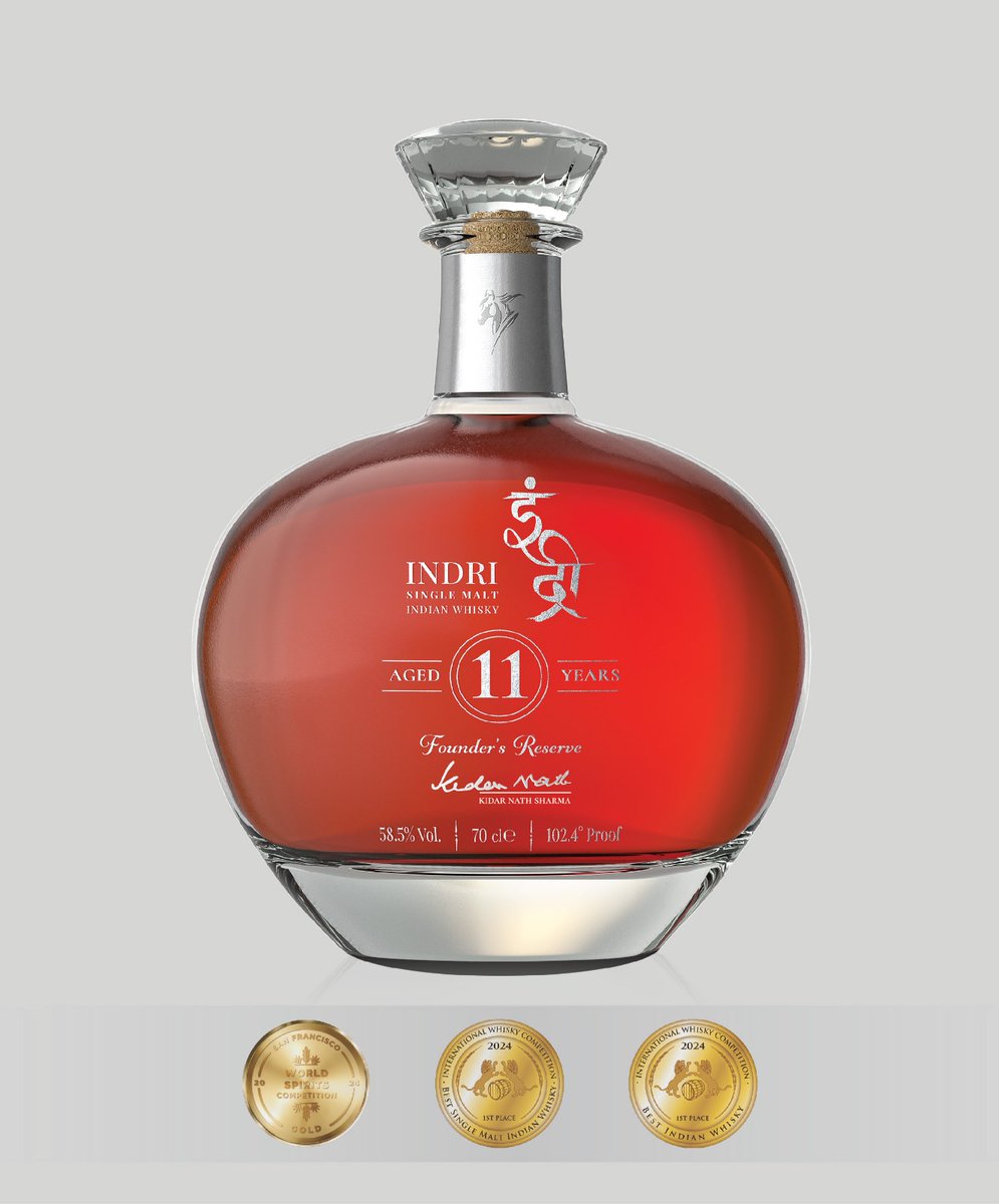Indri Declared World’s No. 1 Whisky Yet Again: Continues To Dominate The Global Single Malt Space With A Slew Of Awards.

Indri-Dru sweeps 5 medals, wins ‘Whisky of the Year’ <a href="/usaratings/">USA Ratings</a>

Indri Founder’s Reserve 11 YO wine cask ranks in ‘Top 15 Whiskies of The Year’ <a href="/whiskycomp/">International Whisky Competition</a>