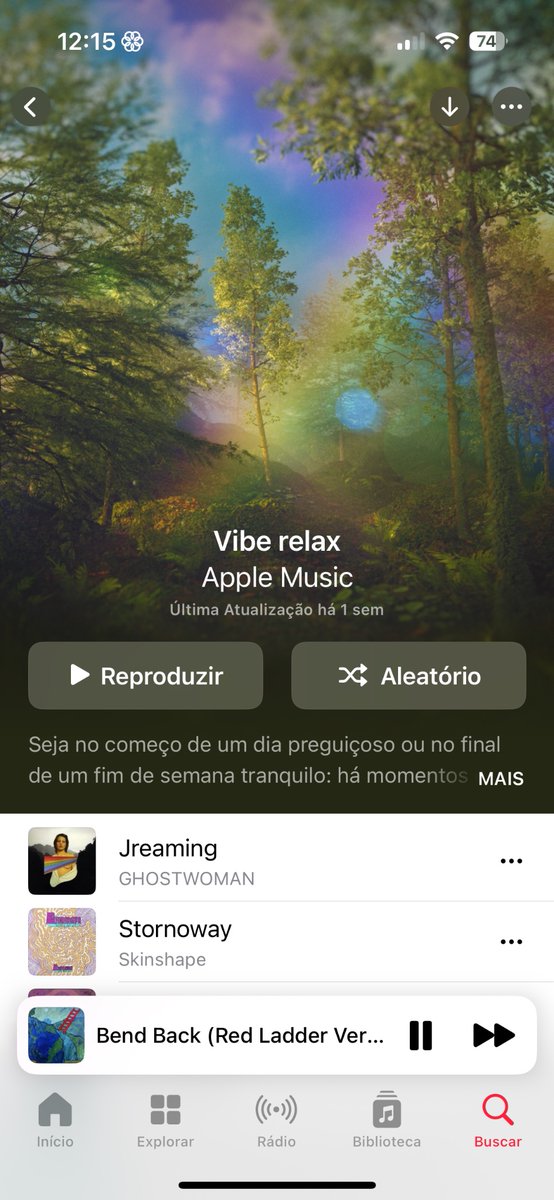 essa playlist aqui fazendo tudo por mim
