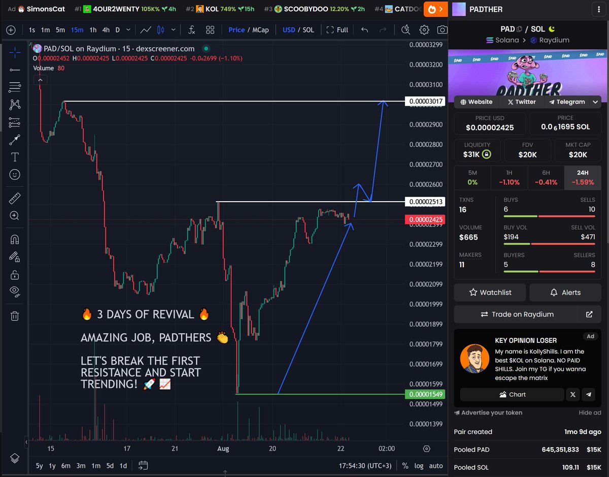 padther's tweet photo. @ChimbuchiJoseph @lynk0x @memescoin #Padther Day and Night 🌙☀️

Day 4 of revival, after jeeters almost killed it.
DEV NEVER SOLD.
But... Padthers are fighting for millions. 💪

Diamond hands moment is NOW. 💎🙌

CA: A13BWj1t5TfDhmactFFKkBA7cmRUf9ryHbTHzUMJiUdb https://t.co/9wmErXRyX5