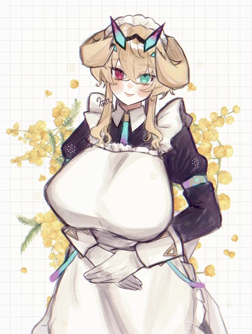 メイドバゲ子 #FGO