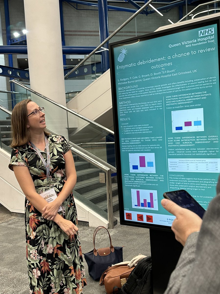 More great poster presentations from UK Therapists at <a href="/ISBIWORLDBURN/">International Society for Burn Injuries</a> <a href="/BritishBurn/">British Burn Assoc.</a> this morning! Fantastic to see all of the service improvements projects being led by Burns Therapists up and down the country 👏🏻
