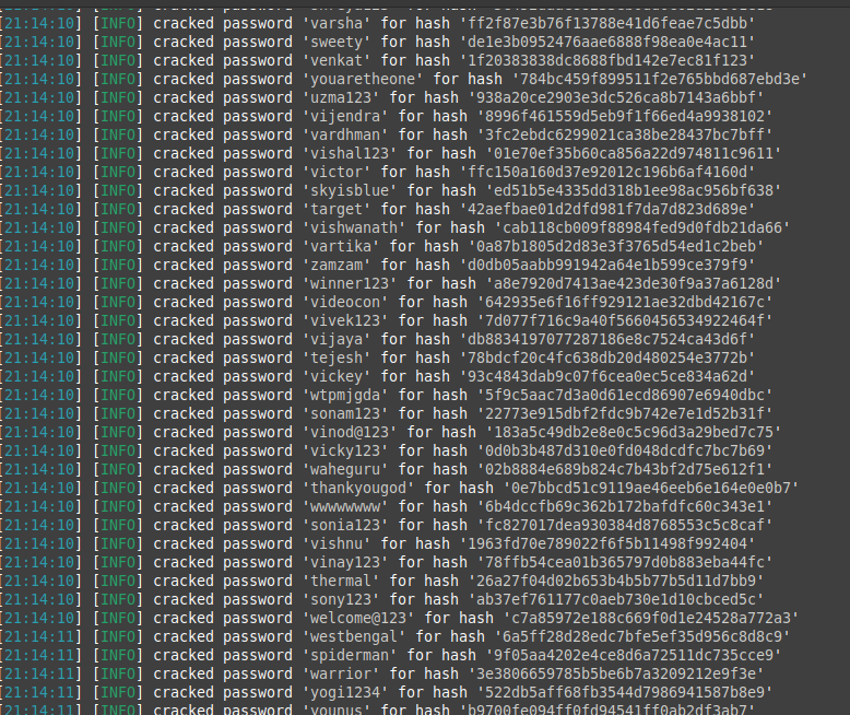 Joyerz5's tweet image. Another SQLi,
But when webmaster asks, &quot;Can you crack the pass it&apos;s on Hash format&quot; 

Me like - 🤣😂

After a while....

#sqli #bugbounty
