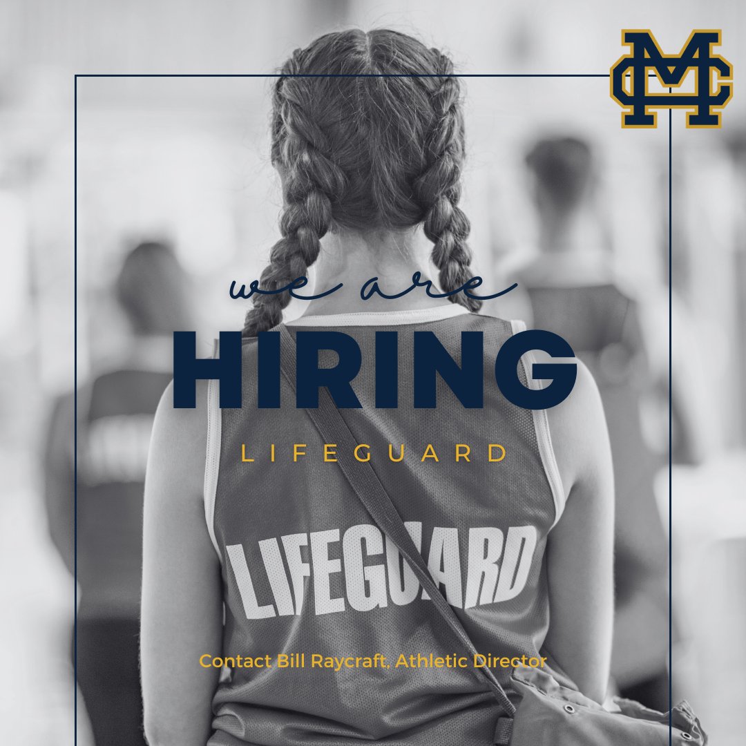 Malden Catholic is seeking a certified lifeguard for our Fall Girls Swim Team, available for practices and meets M-F 3-4:00pm. Those interested should contact Bill Raycraft, Athletic Director at raycraftw@maldencatholic.org