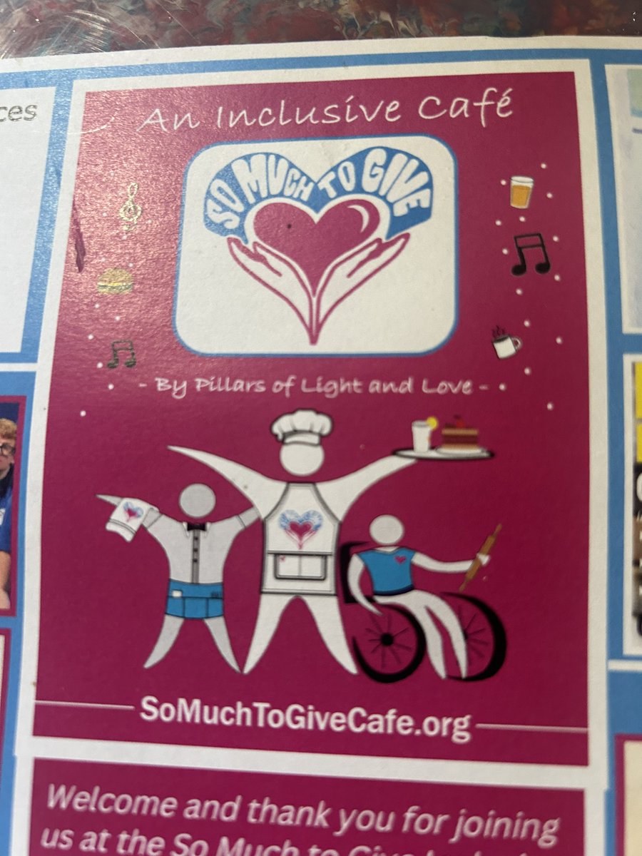 Supporting the same cause! <a href="/MCIU/">MCIU</a> Transition staff dined and participated in team building activities  at So Much to Give Inclusive Cafe in Skippack for Professional Development. Awesome to see our students employed in the community! Great lunch! <a href="/mciu_oss/">MCIU Student Services</a>