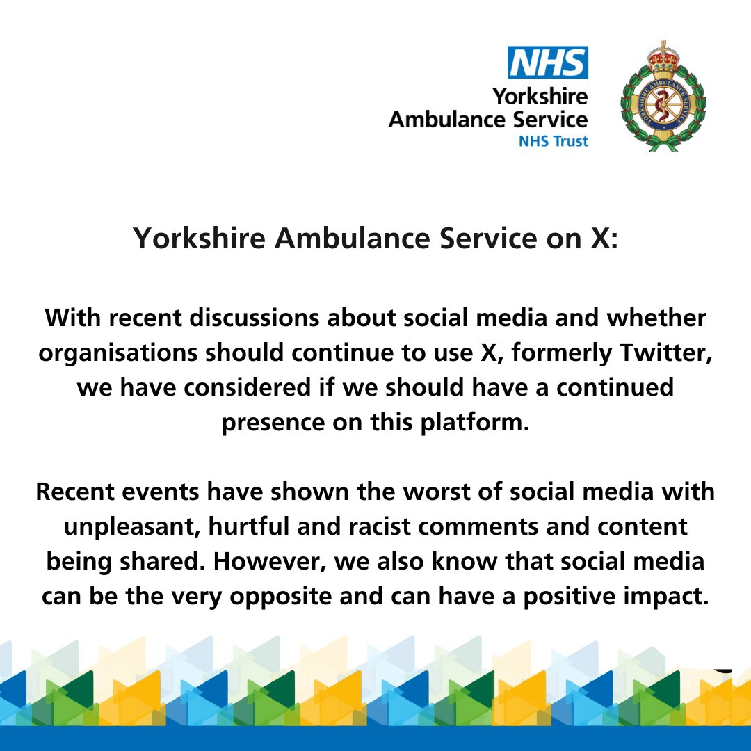 YorksAmbulance's tweet image. Yorkshire Ambulance Service on X: