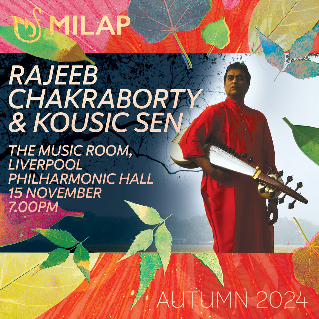 We're excited to announce our AUTUMN SEASON OF INDIAN ARTS &amp; CULTURE 2024, taking place across Merseyside!

Enjoy an expanded programme of live music, #Diwali celebrations, food &amp; more. 

More info &amp; tickets here: tinyurl.com/5bvt5bpe

#indianarts #Milap #indianmusic