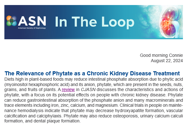 kamkalantar's tweet photo. Appreciating @ASNKidney ASN-In-The-Loop for highlighting the paper on dietary #phytate and implication in nutritional management of #CKD and #phosphorus
https://t.co/ZQxPjfdE4U @HarborUCLA_WIC https://t.co/VeAFTGCekk