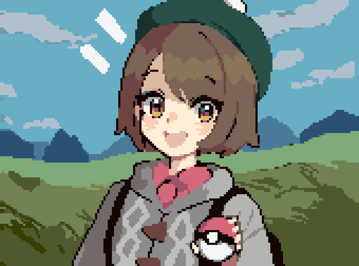 #ドット絵 #像素画 #pixelart #Pokemon #gloria Gloria！！！！！！！！！！！！！！！！