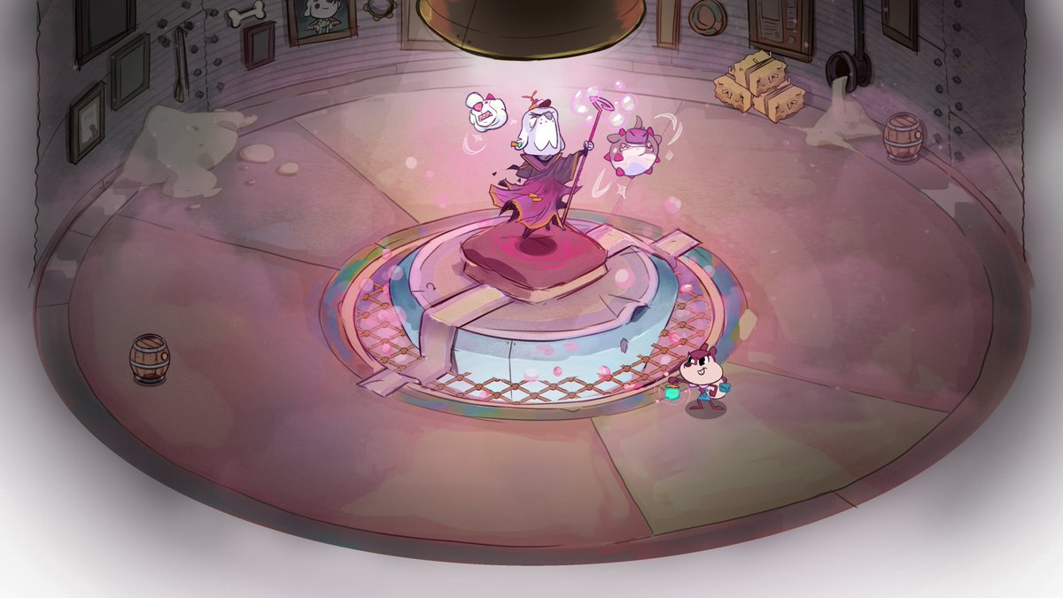 Diego is the first boss you'll face in Acornia. 🤺
This master farmer can summon angry animals! Do you feel up to the task? 😏
#ProjectAcornia #indiegame #gamedev #bossfight