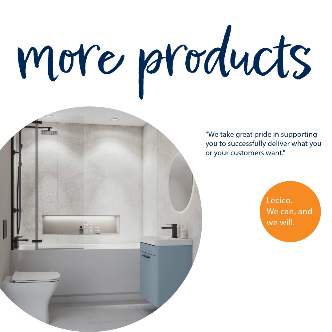 We are now offering even more products with our new Layla Short Projection &amp; Shani ranges 🚽