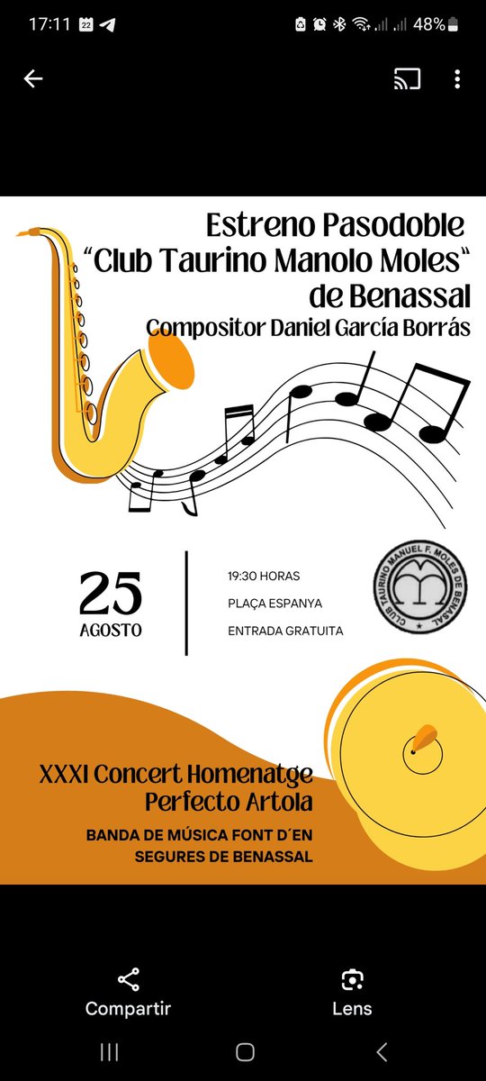 Club Taurino Manolo Molés Benassal tweet media