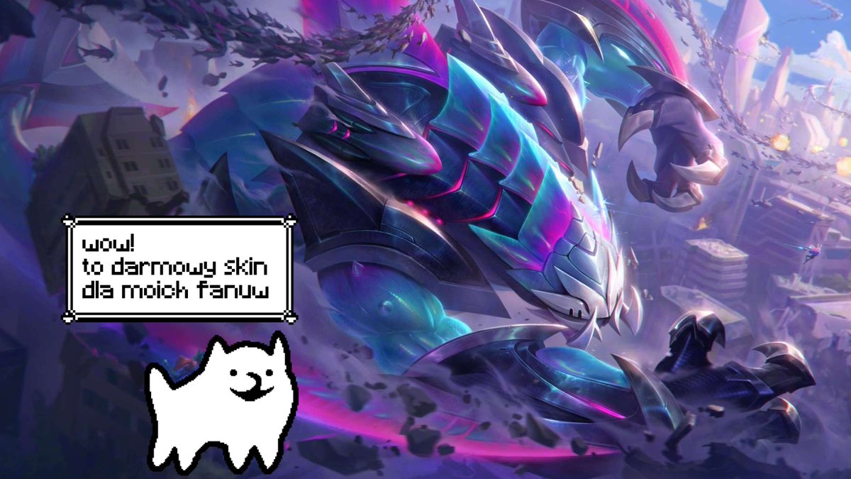 anteriasZiomal's tweet image. siema  
standardowo - 5 koduw z riot partnera, tym razem primordian rek'sai.  
poproszę o follow + rt + powud czemu masz wygrać w komciu.  

w niedzielę wybiorę 5 osub pozdro :-)