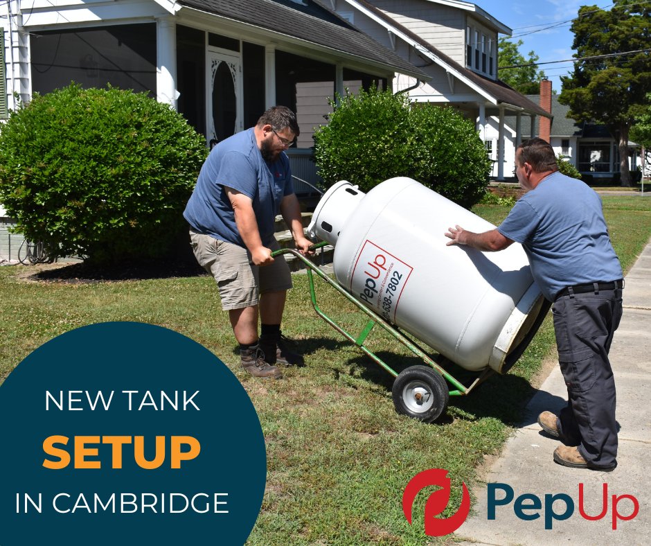 PepUpDelmarva's tweet image. Kevin and Jay did a phenomenal job #installing new #tanks and setting up #service for a customer in #Cambridge! Great work as always, gentlemen 💪 

Ready to make a change for yourself? Check us out online! bit.ly/3Y9i93i