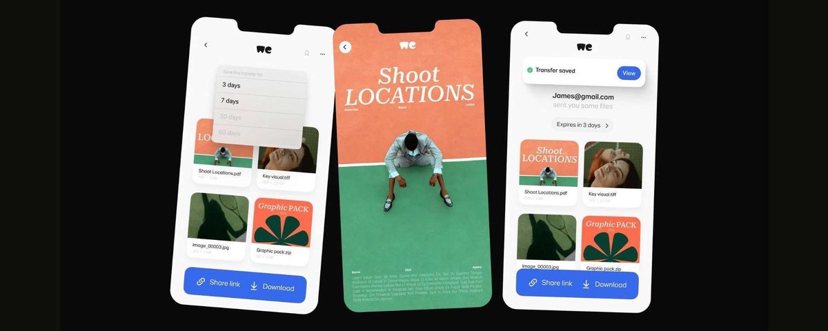 melanews's tweet photo. WeTransfer estende a 30 giorni la scadenza dei link per condividere file, anziché i precedenti sette giorni, ma solo tramite la sua app mobile. 📲 #WeTransfer #CondivisioneFile #Applicazione https://t.co/Z6QMuHqzn2