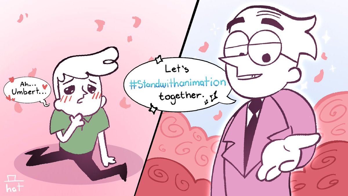 DogWithAPinkHat's tweet photo. my contribution to the cause #StandWithAnimation https://t.co/UInR0s54rC