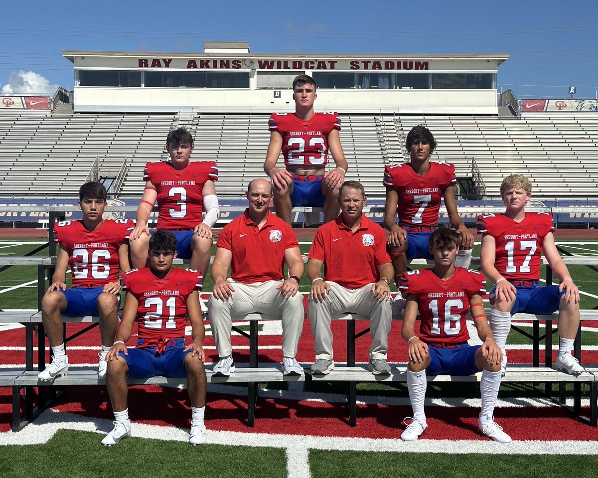 Your 2024 Gregory-Portland Fighting Wildcats Safeties!