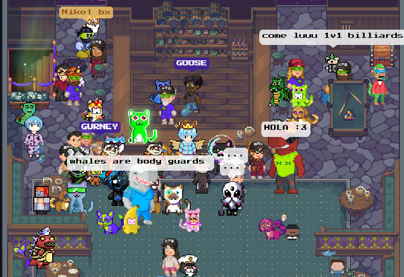 Luuu_pixels's tweet photo. @pixels_online @ClassicsCrypto @PixelCatGuy @heidichristne The party is starting now!!! 🔥

Don't forget: Dress code is required for entry. Our bouncer, Niko, will be checking at the door! https://t.co/xzepJcKVFn