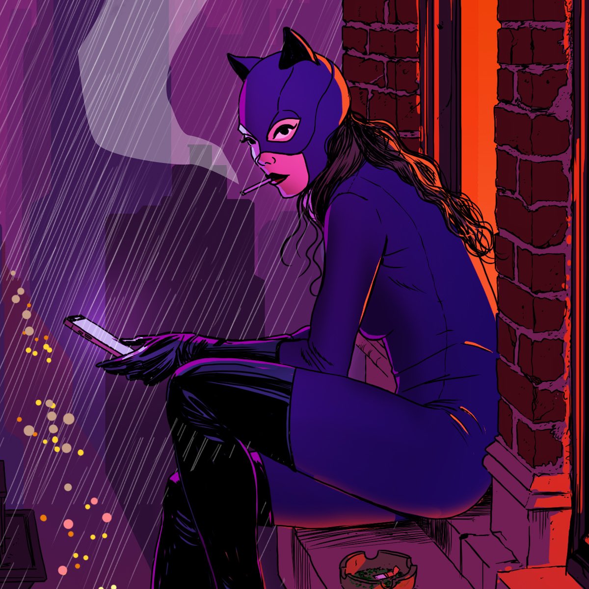 Si jamais <a href="/DCOfficial/">DC</a> je suis dispo #dccomics #catwoman #comics