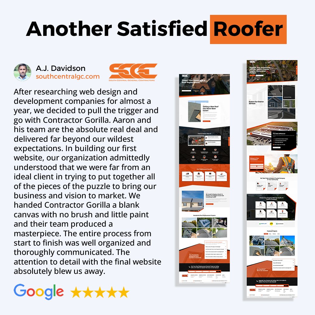 🎨 "From a blank canvas to a digital masterpiece"! 💻 We bring #website visions to life, delivering beyond expectations every time. 🚀 Ready to elevate your business? Let's create something extraordinary together! 🌟 contractorgorilla.com