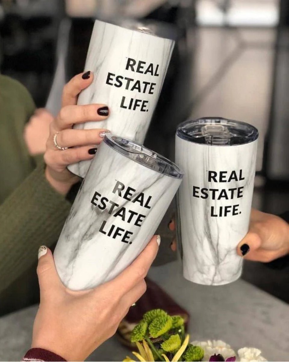☕️✨ Cheers to the Real Estate Life!
Not only does it keep your drinks at the perfect temp, but it also doubles as a fantastic conversation starter and a stylish prop for your next Instagram pic! 

#RealEstate #RealtorLife #RealEstateAgent #HomeSweetHome allthingsrealestatestore.com/collections/mu…