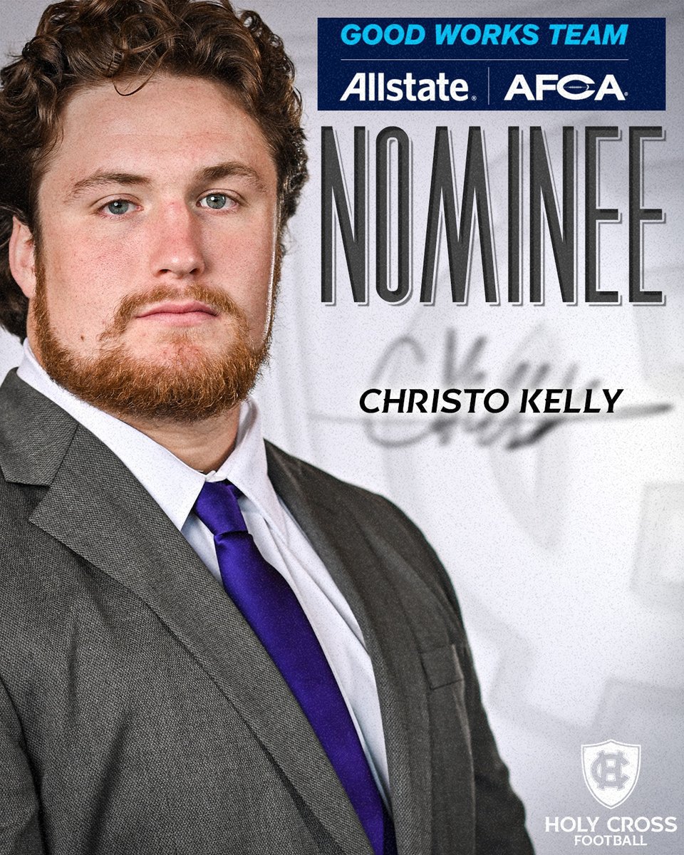 Learn more about <a href="/christo_kelly42/">Christo Kelly</a>, who is nominated for the <a href="/WeAreAFCA/">AFCA</a> #GoodWorksTeam!

tinyurl.com/yabf2xem

#GoCrossGo