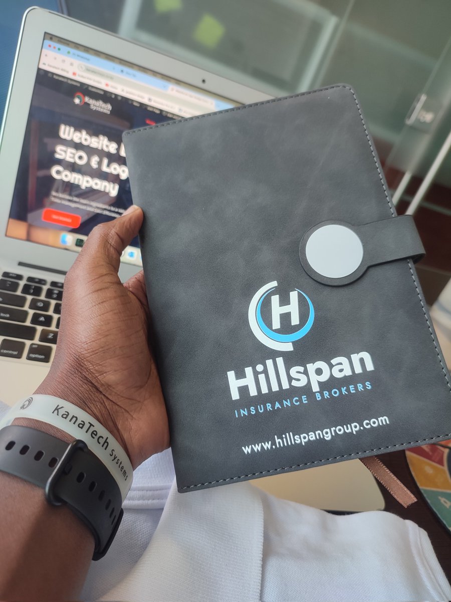 KanaTech_Sys's tweet image. Branded notebook Nairobi Kenya Kanatech Systems #notebook #uvprinting #branding #customizenotebook