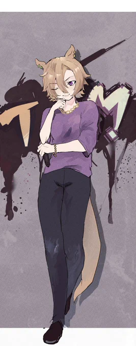 大昔のウマ娘の絵 