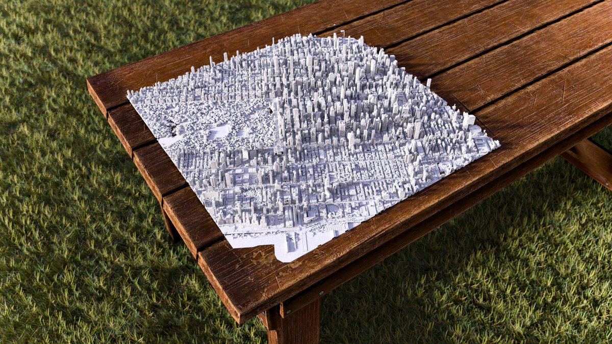 Still renders from the NYC dataset. 
#metalrt #rendering