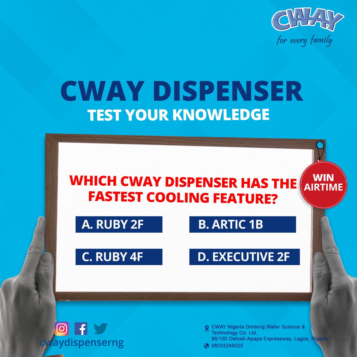 CWAY Dispenser tweet media
