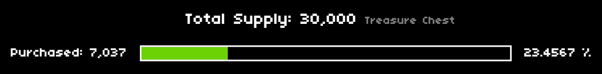 🎉 23.4567%! Achieve the goal within approximately 24 hours!

🙏 Thank you all again for your support, we will accelerate the development of new features.

🎁 Retweet and we will randomly select 23 lucky players, each to receive one Treasure Chest.

Let's MOVE!